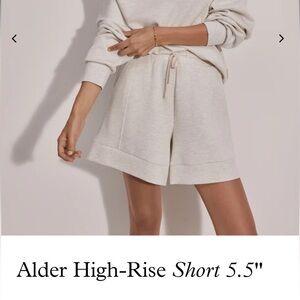 BNWOT Varley Adler Shorts
